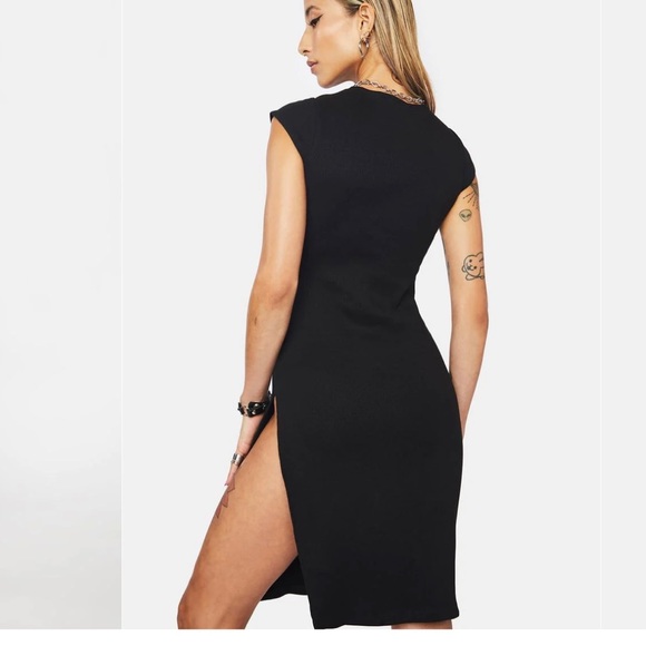 LIONESS Don’t Blame Me midi dress size M - Picture 3 of 6